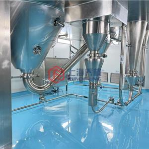 Low temperature spray dryer production type